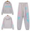 Hell Star Men Tracksuit Fleece Sweatshirt Set Graphic_5659