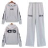 Hell Star Men Tracksuit Sweatshirt Set Casual Fleece_8195